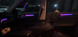 ชุดอัพเกรดไฟตกแต่งภายในรถยนต์ LED 256 สี สำหรับ Mercedes Benz GLE/GLS/GL/ML W166 ชุดแต่งตกแต่งบรรยากาศภายใน - Product Image 3