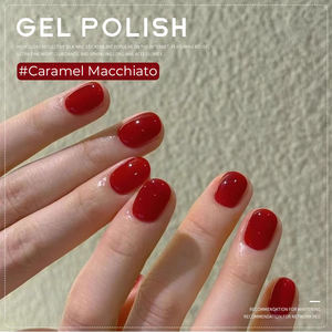 Nouvel Arrivage Professionnel Haute Pigment Fourniture Salon Gelée UV & LED Gel pour Ongles Framboise Rouge Prune Collection Style Français OEM & ODM En Vrac - Product Image 5