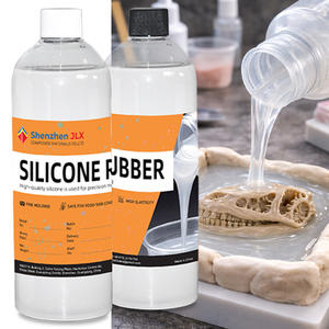 <span class=keywords><strong>Silicone</strong></span> transparent de qualité supérieure, à durcissement rapide, faible viscosité, écologique, de qualité alimentaire, résistant au vieillissement, résistant aux produits chimiques, très faible résistance - Product Image 1