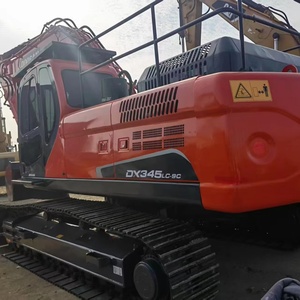 Meilleur prix pour une excavatrice Doosan DX345LC-9C d'occasion avec moteur, pompe PLC, capacité de la benne de 1,49 m, poids opérationnel de 34 tonnes - Product Image 2