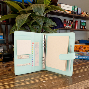 Bellissimo Agenda Matrimoniale Personalizzata A5 in Pelle con Copertina in PU Disponibile con Copertina Rigida o Morbida Stampa Personalizzata Rilegatura a Fogli Mobili - Product Image 3