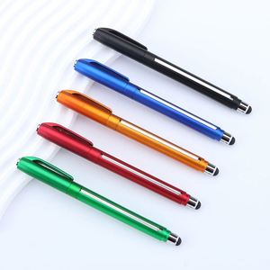 Stylo publicitaire multifonctionnel avec bannière rétractable et stylet tactile pour personnalisation de marque - Product Image 4