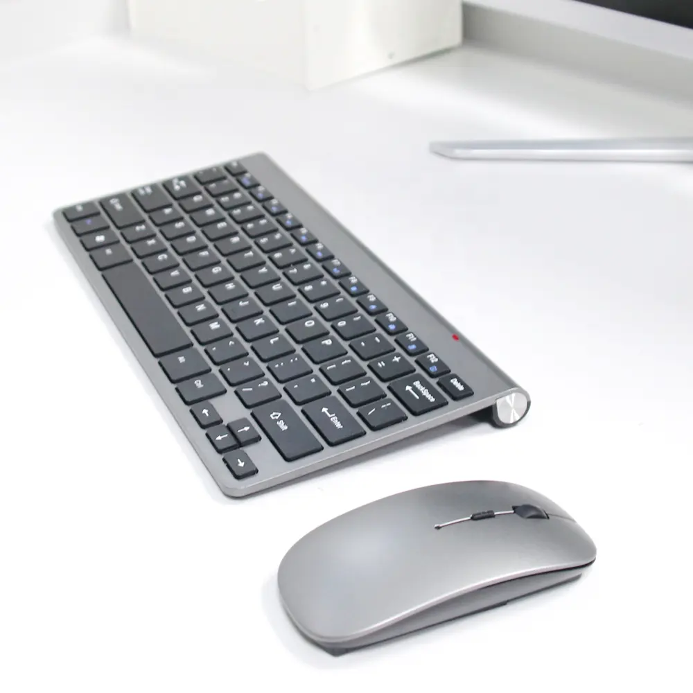 Portable Ultra Thin Mute Wireless Keyboard And Mouse Combination 2.4ghz PC Tablet Notebook Wireless Keyboard And Mouse Set