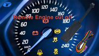Funciones completas UM552 Sistema de gestión de alquiler de automóviles Vehículo de seguimiento GPS con motor de control de encendido Kill rastreador GPS con cable