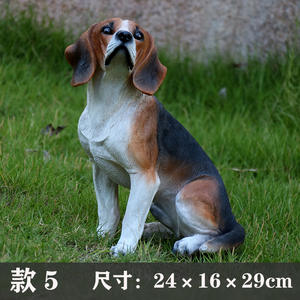 Statue de <span class=keywords><strong>chien</strong></span> en fibre de verre, sculpture d'animal en résine, Golden retriever, pour la décoration de la maison, décor de jardin, nouvelle collection <span class=keywords><strong>2022</strong></span> - Product Image 6