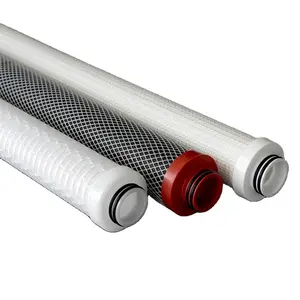 Nylon Pleated Cartridge Filter Of The Filtration Of High Purity Chemical Products.