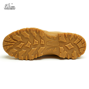 Waterproof Cow Leather Anti <strong>slip</strong> Construction Mid Cut Cowhide PU+rubber Sole Alkali Acid Oil <strong>Resistant</strong> Safety <strong>Shoes</strong> - Product Image 4