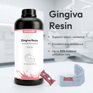Resina para Impresión 3D de Encías Dentales, Modelos Flexibles de Encías, Resina de Alta Precisión - Product Image 1