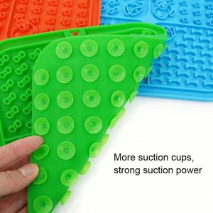 Alfombrilla de silicona impermeable para entrenamiento de perros, para lamer comida y como alfombrilla sanitaria para mascotas, al por mayor - Product Image 4