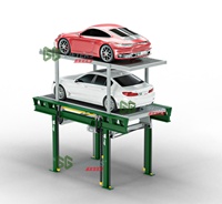 Système vertical motorisé de stationnement de robot de sol d'ascenseur de voiture Équipement de véhicule souterrain de stationnement automatique