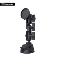 VINmounts-Support de téléphone à ventouse Twist-Lock compatible avec l'adaptateur Apple avec les supports de téléphone portable à base sphérique de 1 ".