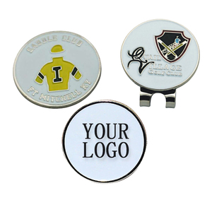 Divot Tool <b>Golf</b> Custom Color Unique Design Logo Magnetic Paint Aluminum <b>Golf</b> Ball Marker Hat Clip Green Repair - Product Image 3