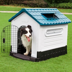Cũi Chó Lớn Có Mái Nhà Cho Chó Cưng Có Thể Tháo Rời Bằng Nhựa Ngoài Trời Nhà Cho Thú Cưng Lớn Trong Nhà Ngoài Trời Chống Mưa - Product Image 3