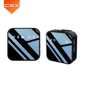 CSX профессиональное производство OEM ODM Bluetooth саксофон микрофон беспроводной DJI J13 Boya микрофон беспроводной Lapel