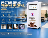 Machine à milk-shakes nutritionnels automatique avec grand écran et verrouillage par mot de passe pour les magasins de détail