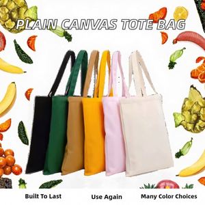 Customized IJWEAVER 100% Cotton Canvas <b>Tote</b> <b>Bag</b> Shoulder Length Handle <b>Medium</b> Size High Quality Reusable Shopping <b>Bag</b> Featuring - Product Image 4