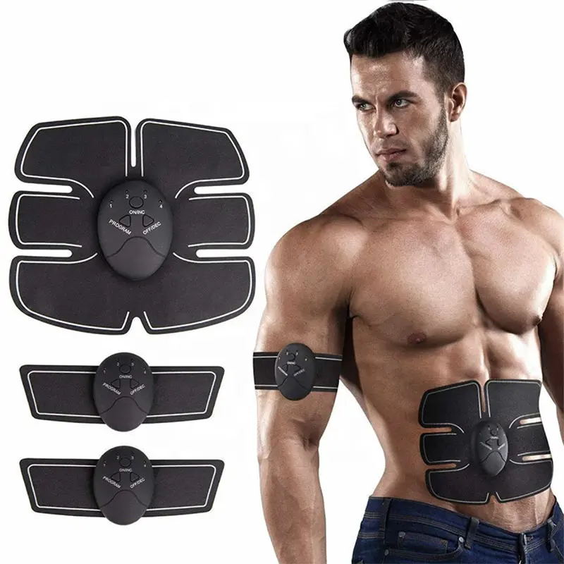 2022 Electric Muscle Stimulator EMS Wireless Buttocks Hip Trainer Abdominal ABS Stimulator Fitness Body Slimming Massager