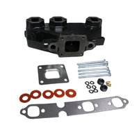 Pièces de moteur marin, collecteur d'échappement V6 de haute qualité, collecteur d'échappement à joint sec MerCruiser 4.3 V6, remplacement 864612T01