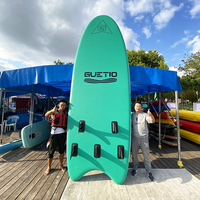 Famille SUP usine gratuite LOGO personnalisé Multi personne Mega Drop Stitch gonflable Stand Up Paddle Board