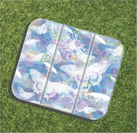 Tapis pliable en PVC anti-fatigue et imperméable 30*35cm pour le jardinage, le camping, le bain de bébé, la réparation automobile, le yoga, les sièges de stade et l'atelier