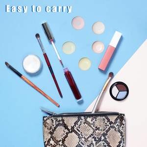 ขวดพลาสติกพร้อมช้อนลิปบาล์มเจลลี่ลิปสีชมพู3.5กรัมบรรจุภัณฑ์เครื่องสำอาง - Product Image 4