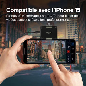 <span class=keywords><strong>Disque</strong></span> <span class=keywords><strong>dur</strong></span> SSD <span class=keywords><strong>externe</strong></span> <span class=keywords><strong>Crucial</strong></span> X10 Pro portable 1 To 2 To 4 To 2100 Mo/s en lecture 2000 Mo/s pour PC portable et caméra - Product Image 4