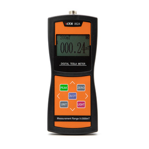 VICTOR Testeur de champ magnétique numérique Tesla Meter 0-2500mT VC862C - Product Image 1