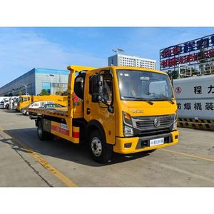 Dongfeng 4X2 <b>Flatbed</b> Wrecker Heavy Duty Tow <b>Truck</b> | 5T Hydraulic Road Rescue Recovery <b>Truck</b> - Product Image 1