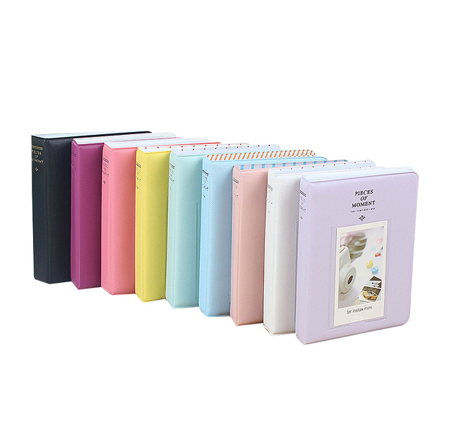 64 Pockets Mini Photo Album for Fujifilm Instax Mini 7s / 8 / 9 / 11 / 25 / 90 / Link / SP-2 / Liplay / Film
