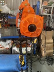 HHBB elektrikli zincir makaralı kaldıraç makine 1T 2T 3t 380V 50/60Hz 3 fazlı yeni çelik vinç ev için - Product Image 4