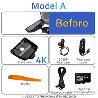 Holroadx Offre Spéciale Caméra de Tableau de Bord Avant 4K OEM pour Dongfeng Nammi 01 2025 2026 avec Application WiFi, Mode Parking et Vision Nocturne