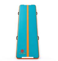Tapis de yoga gonflable directement de l'usine, tapis de gymnastique pour acrobaties, adapté au yoga, au Pilates, à la danse et aux entraînements de fitness