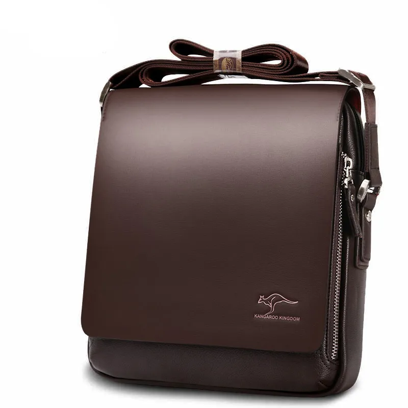 Drop Shipping 2022 Simple Design Good Quality Waterproof Leather Men Messenger Bag Mini Shoulder Bag