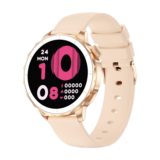 Mini Smart HD X2 AMOLED W5Gen1 Fitness Tracker Watch for Women IP68 Health Monitor Esim Call Care Android Compatibility