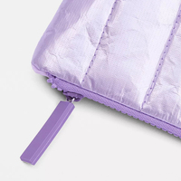 Trousse de maquillage personnalisée, sac à cosmétiques rempli de coton, grand étui à cosmétiques souple