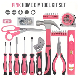 67-piece Carbon Steel Hardware <b>Tool</b> Set Hard Case Includes Screwdrivers Ratchet Handle for Household Maintenance - Product Image 2