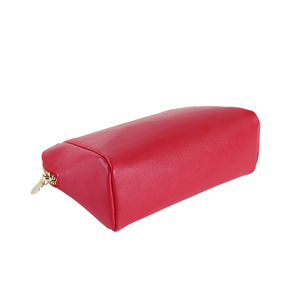 BSCI Professional Custom Luxury Private Label Waterproof PU Leather Makeup Pouch Zipper Cosmetic Bag - Product Image 6