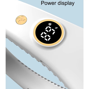 Ventilador de cuello sin aspas, manos libres, seguro para el cabello, 1200mAh, servicio OEM/ODM, venta al por mayor, recargable, portátil, con certificación CE, FCC y RoHS - Product Image 2