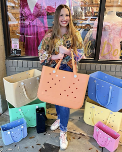 Bolso de Playa de Goma Eva Simply Southern, Diseño de Moda para Exteriores 2026, Bolso Grande de Mano Abierto y Portátil para Camping - Product Image 2