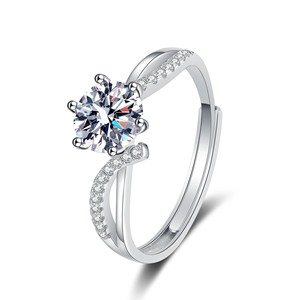 Anillo Abierto <span class=keywords><strong>de</strong></span> Cobre con Circonita Cúbica <span class=keywords><strong>de</strong></span> 1 Quilate, Diseño <span class=keywords><strong>de</strong></span> Ocho Corazones y Ocho Flechas, Regalo <span class=keywords><strong>de</strong></span> Boda o Compromiso para Mujer, Superventas <span class=keywords><strong>de</strong></span> Moda - Product Image 4