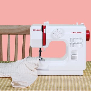Janome Sew Mini Electric Sewing Machine 525A With Expansion Station For Home Use - Product Image 1