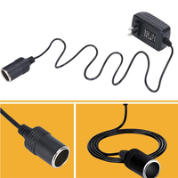 LanLin Tragbarer 12V 2A DC-Konverter Langlebiger Auto-Zigarettenanzünder-Adapter AC110V zu DC12V2A24W 1 Jahr Garantie