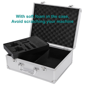 Estuche de Transporte Organizador de Aluminio para Equipo de Tatuaje - Product Image 1
