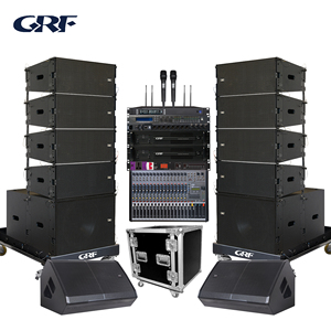 Manufacturer Dual 10" Line Speaker Professional Sound System 18" Subwoofer Passive Audio Equipment for Outdoor Stage CCLF-600S+Q - Product Image 1
