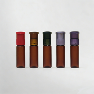 Flacone in Plastica Ambrata a Doppia Camera per Liquidi 10ml 20ml 30ml, Bottiglia per Farmaci Liquidi con Tappo Antimanomissione - Product Image 4