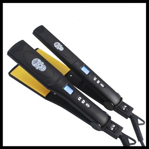 Bdisco Ceramic Hair Straightener With Lcd Display Temperature Adjustment For Salon Use - Product Image 2