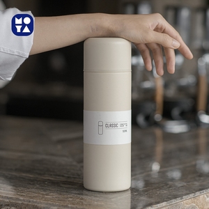 Bouteille d'eau en acier inoxydable OEM 500 ml, nouvelle arrivée, fond <span class=keywords><strong>plat</strong></span>, <span class=keywords><strong>thermos</strong></span> isolé, <span class=keywords><strong>chaud</strong></span> et froid, portable, <span class=keywords><strong>thermos</strong></span> de sport avec logo personnalisé - Product Image 1