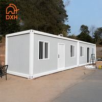 Maison préfabriquée en conteneur moderne, économique et portable, à chambre unique, facile à assembler, en kit, en acier, pour habitation ou dortoir