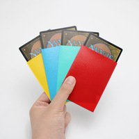 Protège-cartes rectangulaires en polypropylène (PP) mat à motif écaille de dragon, 24 mil, qualité compétition pour Magic Gathering et Pokémon