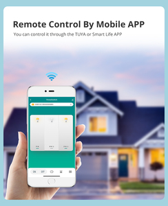 Zemismart ZigBee đẩy tường ánh sáng Thiết bị chuyển mạch 1 2 3 4 băng nhóm với trung lập interruptor Alexa Google nhà tuya <span class=keywords><strong>SmartThings</strong></span> ứng dụng điều khiển - Product Image 6